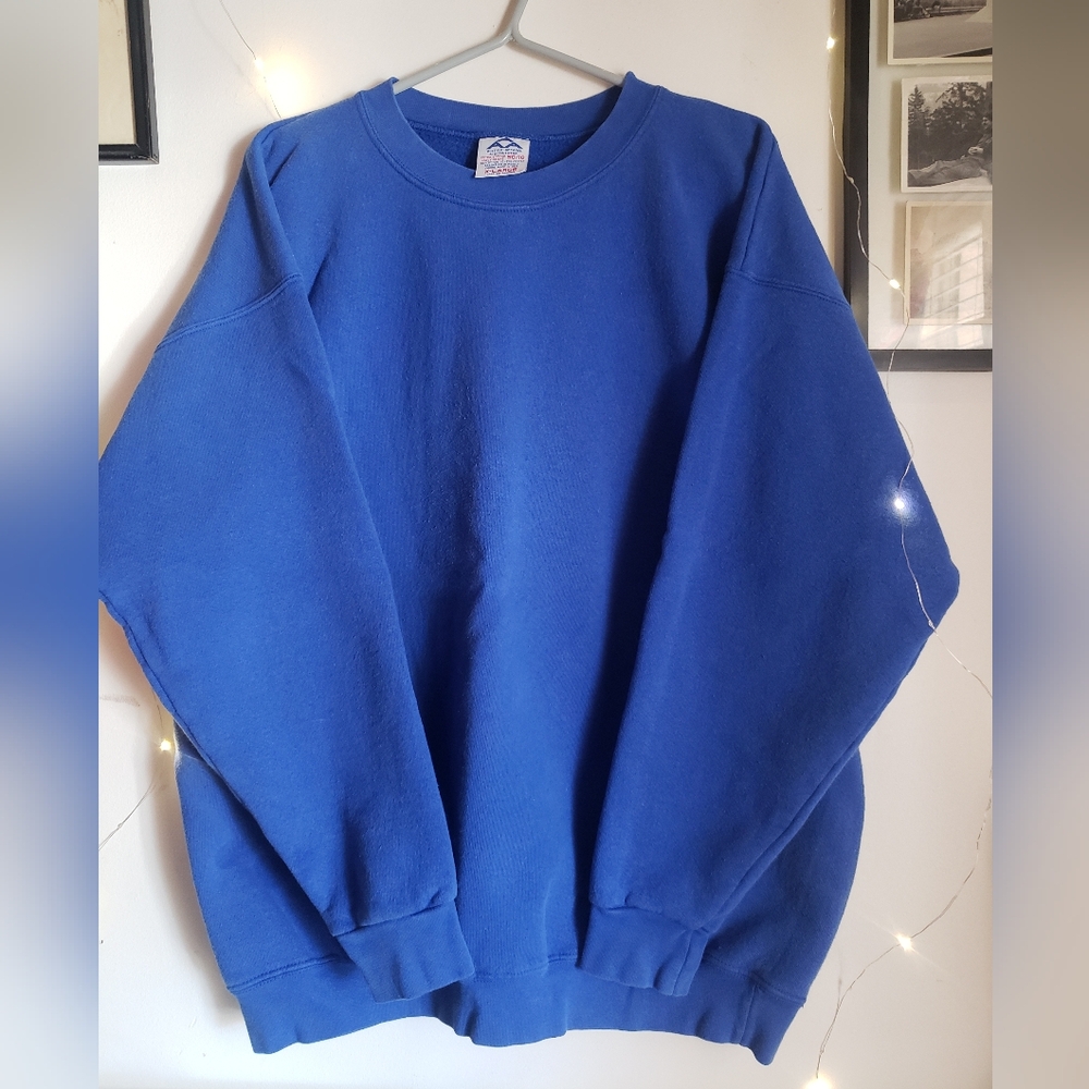 Blue Crewneck Sweater